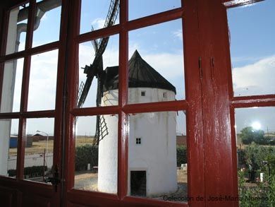 Molino visto desde la corrala